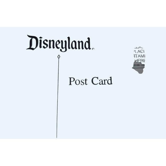 Vintage 1979 Disney Snow White & Seven Dwarfs Postcard Disneyland Collectible 7" - Picture 4 of 6